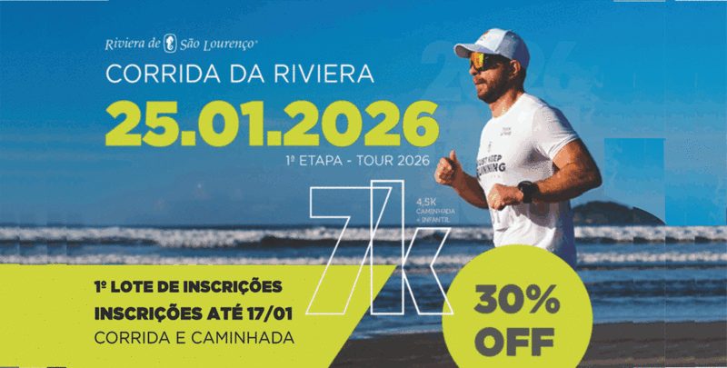 Corrida Amigos da Riviera - 1ª ETAPA 